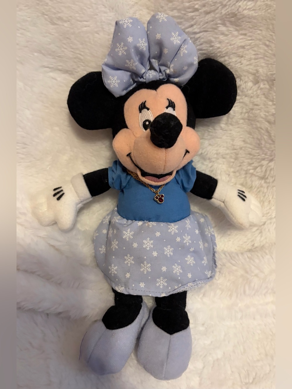 Disney Minnie Mouse February Birthstone 9” Plush